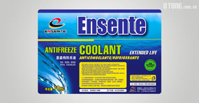 Ensente 恩森特防冻液中桶包装设计