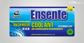 Ensente 恩森特防冻液包装设计