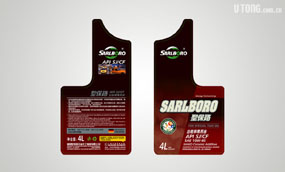 SARLBORO 圣保路润滑油标签设计