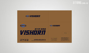 VISHORN 威士邦润滑油纸箱设计